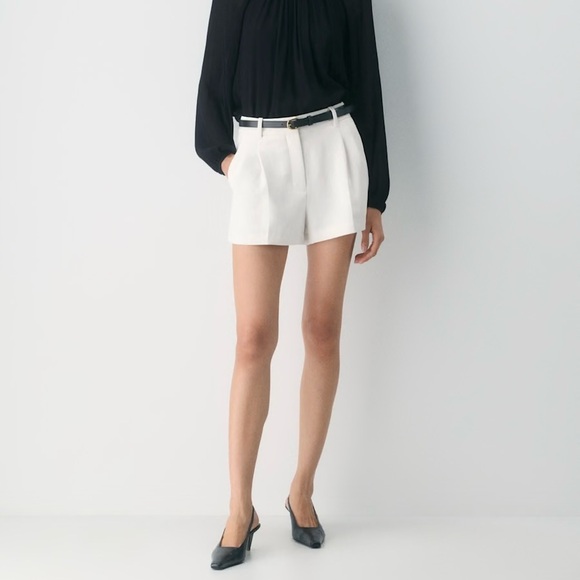 Aritzia Wilfred Effortless high-rise shorts. 🩶 - Picture 7 of 10